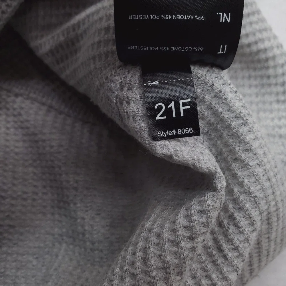 Kuhl Petra Turtleneck Womens Extra Large Gray Thermal Pullover‎ Thumbhole Sleeve